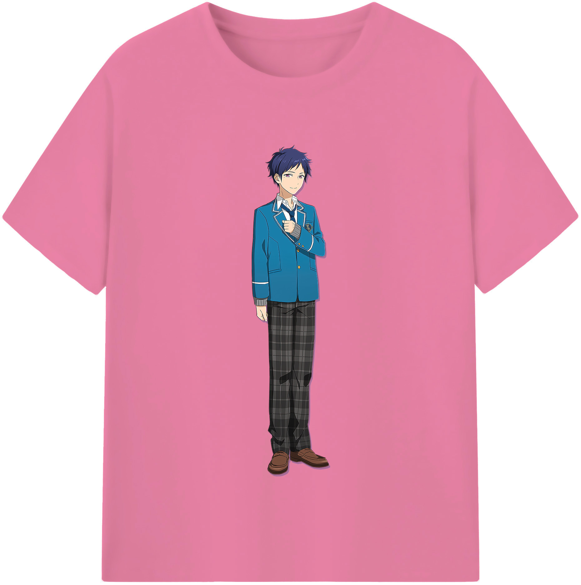 （画像用） あんさんぶるスターズ! Ensemble Stars 綿100％半袖Tシャツ（フロントプリント）